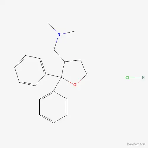 Tetrahydro-N,N-dimethyl-2,2-diphenyl-3-furanmethanamine hydrochloride