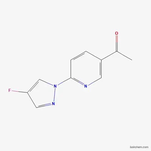 1-[6-(4-fluoro-1H-pyrazol-1-yl)-3-pyridinyl]Ethanone