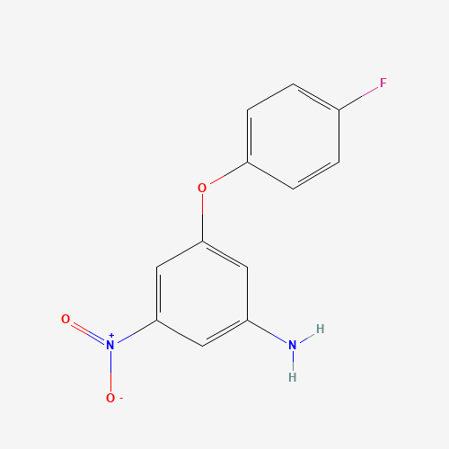 3-(4-FLUORO-PHENOXY)-5-NITRO-PHENYLAMINE