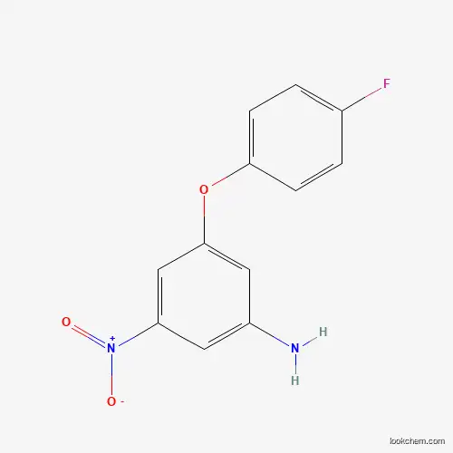 3-(4-FLUORO-PHENOXY)-5-NITRO-PHENYLAMINE