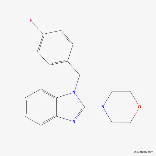 1-(4-fluorobenzyl)-2-morpholino-1H-benzo[d]imidazole