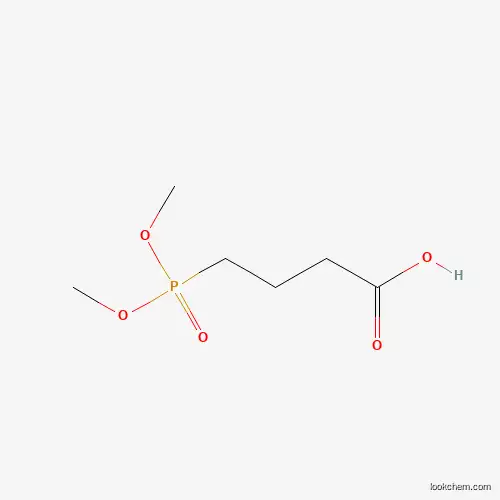 Molecular Structure of 24157-04-8 (4-dimethoxyphosphorylbutanoic Acid)