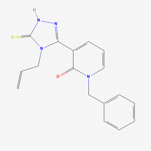 3-(4-Allyl-5-sulfanyl-4H-1,2,4-triazol-3-yl)-1-benzyl-2(1H)-pyridinone