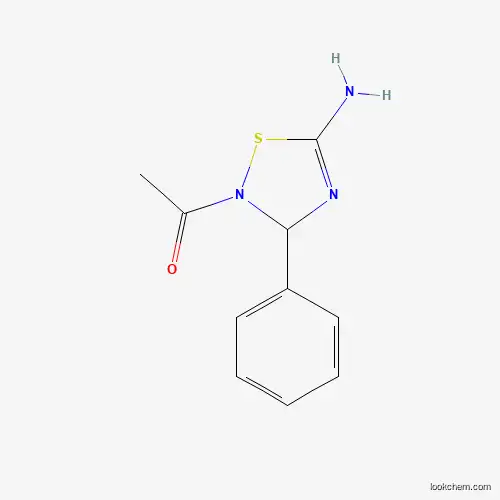 2-ACETYL-5-AMINO-2,3-DIHYDRO-3-PHENYL-1,2,4-THIADIAZOLE
