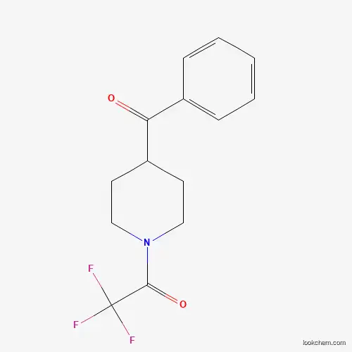 2,2,2-Trifluoro-1-(4-benzoylpiperidin-1-YL)ethanone