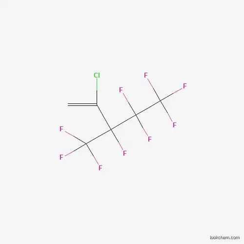 Molecular Structure of 261503-66-6 (2-Chloro-3,4,4,5,5,5-hexafluoro-3-(trifluoromethyl)pent-1-ene)