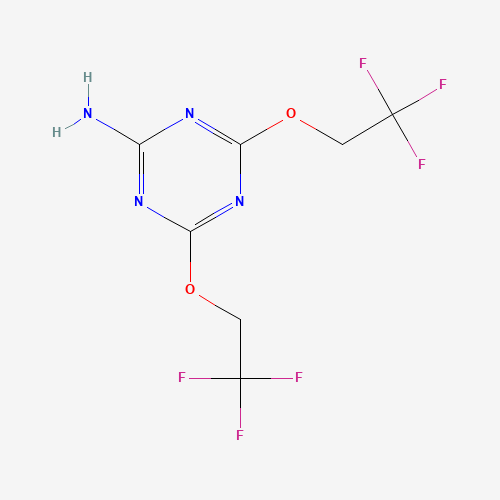 4,6-bis(2,2,2-trifluoroethoxy)-1,3,5-triazin-2-amine(SALTDATA: FREE)