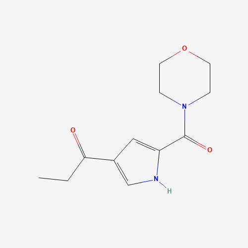 1-[5-(MORPHOLINE-4-CARBONYL)-1H-PYRROL-3-YL]-PROPAN-1-ONE