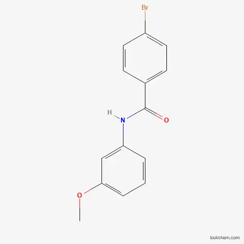 Molecular Structure of 313268-57-4 (4-bromo-N-(3-methoxyphenyl)benzamide)