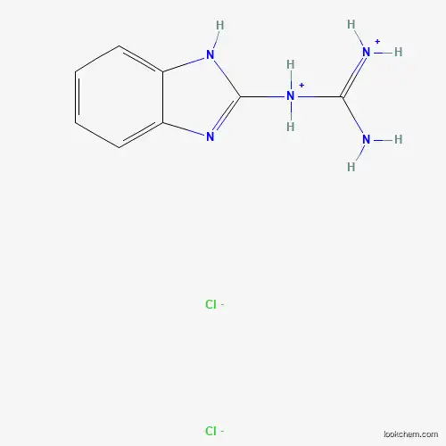 Molecular Structure of 32488-84-9 (2-Guanidinobenzimidazol dihydrochloride)