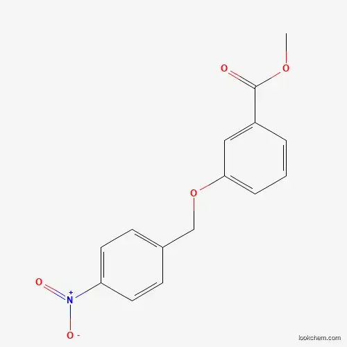 Molecular Structure of 329694-38-4 (Methyl 3-[(4-nitrobenzyl)oxy]benzoate)