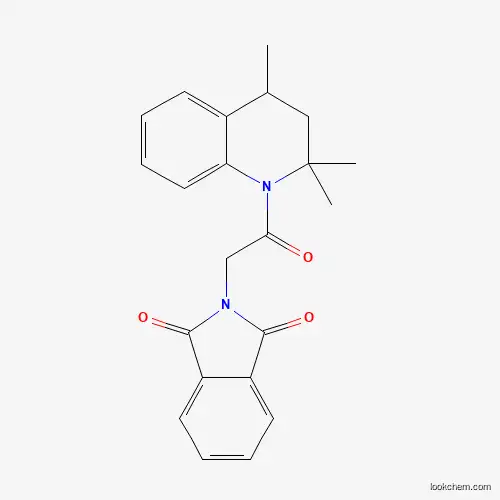 2-[2-Oxo-2-(2,2,4-trimethyl-3,4-dihydroquinolin-1(2H)-yl)ethyl]-1H-isoindole-1,3(2H)-dione