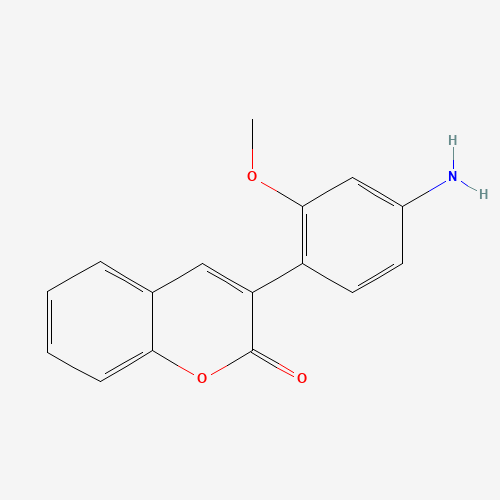 3-(4-AMINO-2-METHOXY-PHENYL)-CHROMEN-2-ONE