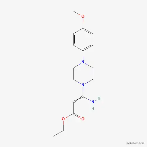 ETHYL 3-AMINO-3-[4-(4-METHOXYPHENYL)PIPERAZINO]ACRYLATE