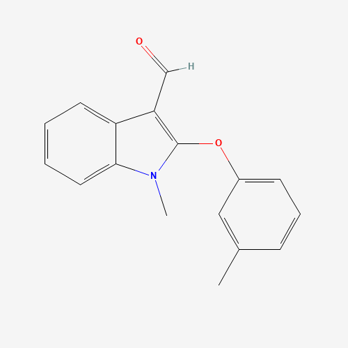 1-METHYL-2-(3-METHYLPHENOXY)-1H-INDOLE-3-CARBALDEHYDE