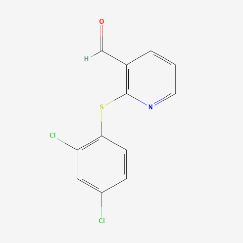 2-[(2,4-DICHLOROPHENYL)SULFANYL]NICOTINALDEHYDE