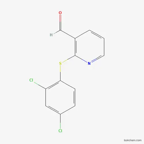 2-[(2,4-DICHLOROPHENYL)SULFANYL]NICOTINALDEHYDE