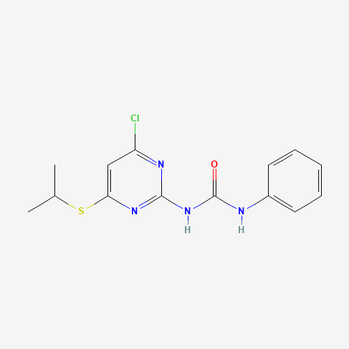N-[4-CHLORO-6-(ISOPROPYLSULFANYL)-2-PYRIMIDINYL]-N'-PHENYLUREA
