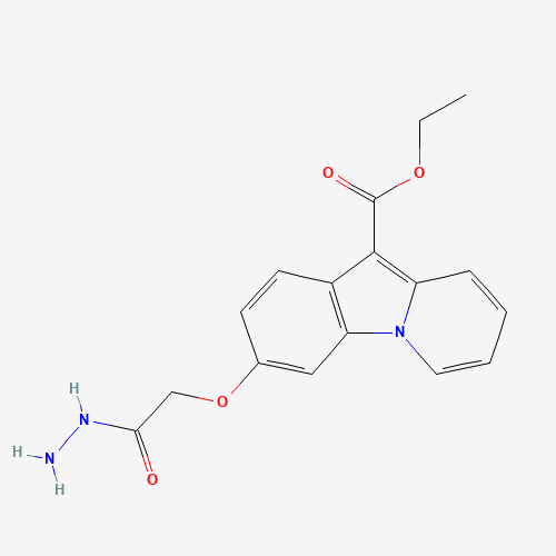 Ethyl 3-(2-hydrazino-2-oxoethoxy)pyrido[1,2-a]indole-10-carboxylate