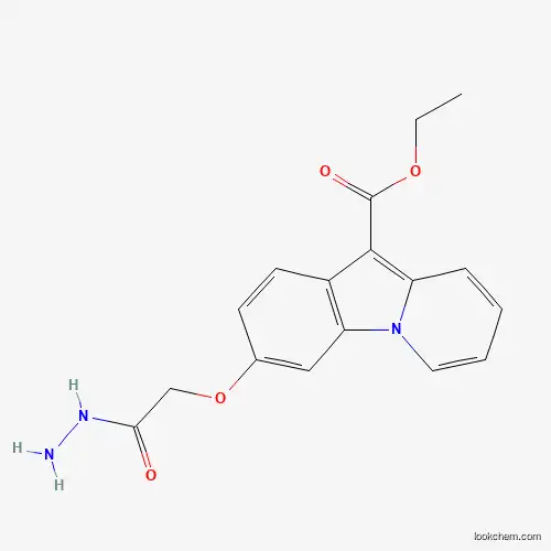 Molecular Structure of 339020-44-9 (Ethyl 3-(2-hydrazino-2-oxoethoxy)pyrido[1,2-a]indole-10-carboxylate)