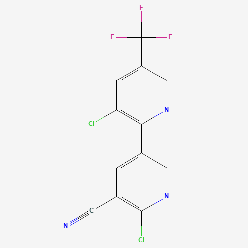 2-Chloro-3-cyano-5-(3-chloro-5-trifluoromethyl-2-pyridyl)pyridine