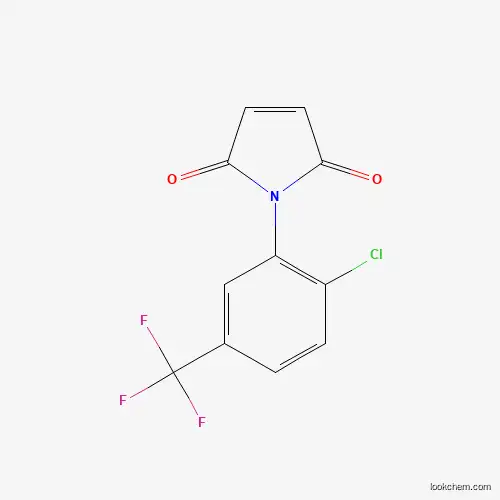 Molecular Structure of 34520-60-0 (1-(2-Chloro-5-trifluoromethyl-phenyl)-pyrrole-2,5-dione)