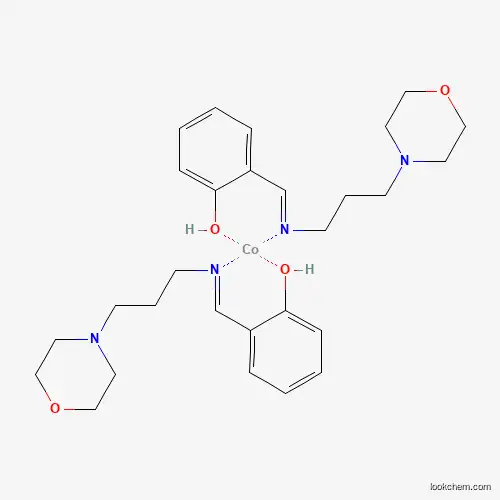 Molecular Structure of 34675-44-0 (Cobalt;2-(3-morpholin-4-ylpropyliminomethyl)phenol)