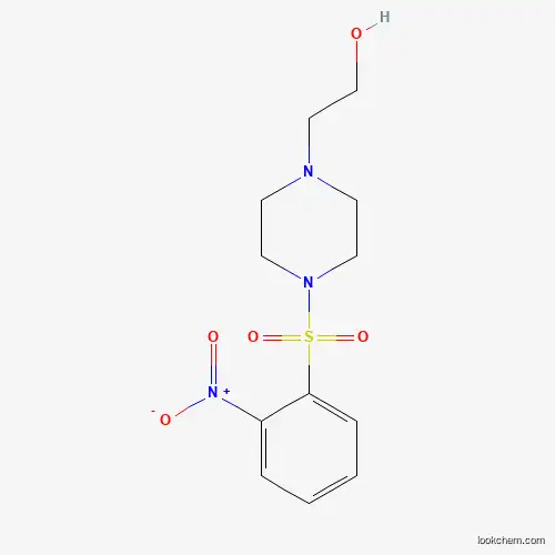 2-(4-((2-Nitrophenyl)sulfonyl)piperazin-1-yl)ethanol