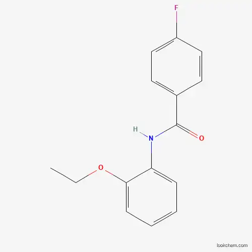 Molecular Structure of 349129-51-7 (N-(2-ethoxyphenyl)-4-fluorobenzamide)