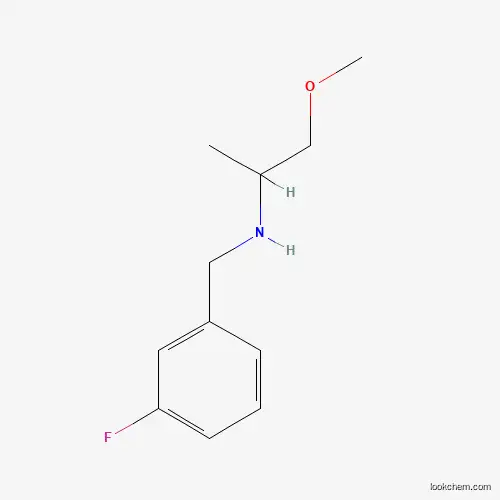 (3-FLUORO-BENZYL)-(2-METHOXY-1-METHYL-ETHYL)-아민