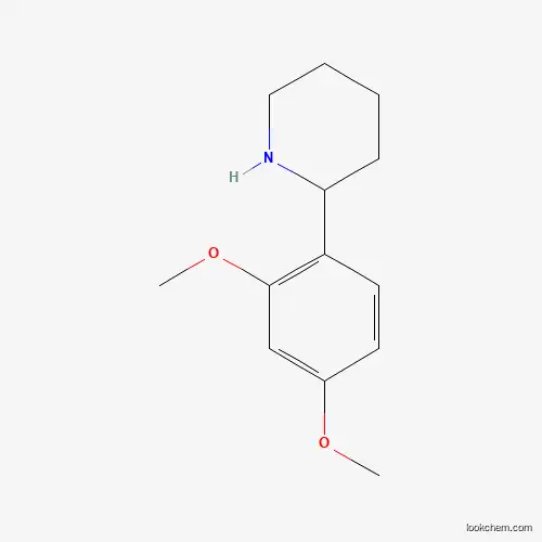 Molecular Structure of 383128-01-6 (2-(2,4-Dimethoxyphenyl)piperidine)
