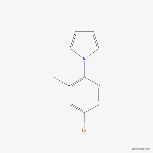 Molecular Structure of 383137-70-0 (1-(4-bromo-2-methylphenyl)-1H-pyrrole)