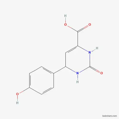 Molecular Structure of 400073-94-1 (6-(4-Hydroxyphenyl)-2-oxo-1,2,3,6-tetrahydro-4-pyrimidinecarboxylic acid)