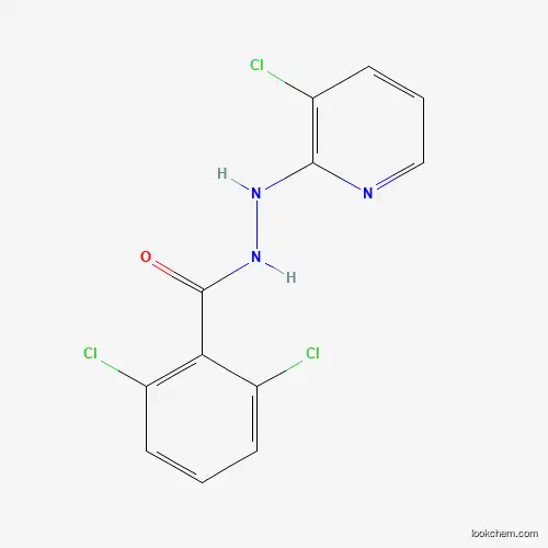 Molecular Structure of 400087-31-2 (2,6-dichloro-N'-(3-chloro-2-pyridinyl)benzenecarbohydrazide)