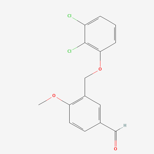 3-(2,3-DICHLORO-PHENOXYMETHYL)-4-METHOXY-BENZALDEHYDE
