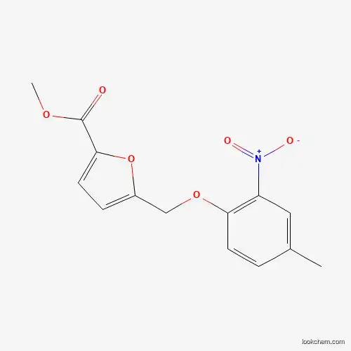 5-(4-METHYL-2-NITRO-PHENOXYMETHYL)-FURAN-2-CARBOXYLIC ACID METHYL ESTER