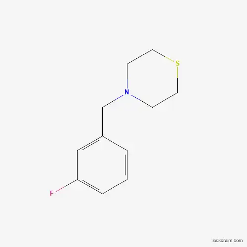Molecular Structure of 414886-80-9 (4-(3-Fluorobenzyl)thiomorpholine)