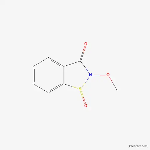 Molecular Structure of 42860-60-6 (2-Methoxy-1-oxo-1,2-benzothiazol-3-one)