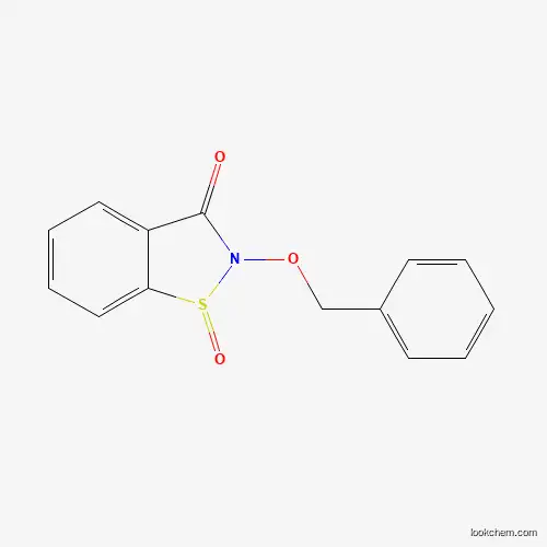 Molecular Structure of 42860-61-7 (1-Oxo-2-phenylmethoxy-1,2-benzothiazol-3-one)