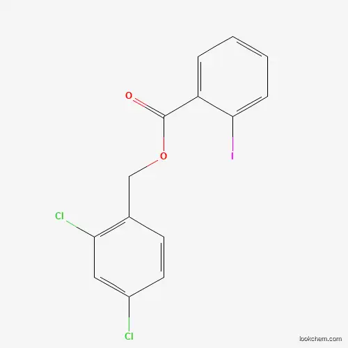 Molecular Structure of 436130-56-2 (2,4-Dichlorobenzyl 2-iodobenzoate)
