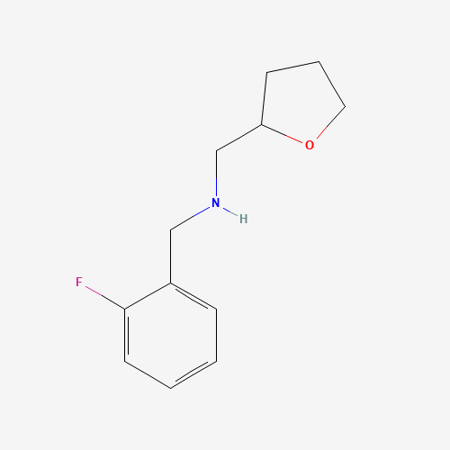 (2-FLUORO-BENZYL)-(TETRAHYDRO-FURAN-2-YLMETHYL)-AMINE