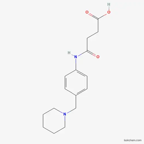 N-(4-PIPERIDIN-1-YLMETHYL-PHENYL)-SUCCINAMIC ACID