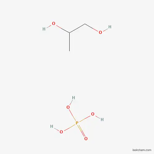 Molecular Structure of 52502-91-7 (Propylene glycol, phosphate)
