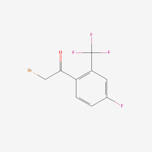 4-FLUORO-2-(TRIFLUOROMETHYL)PHENACYL BROMIDE
