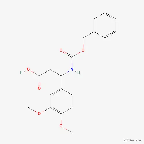 N-Cbz-DL-3-Amino-3-(3,4-dimethoxyphenyl)propanoic acid