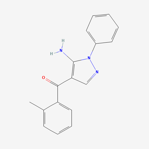 (5-AMINO-1-PHENYL-1H-PYRAZOL-4-YL)(O-TOLYL)METHANONE