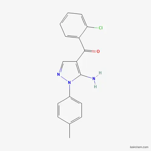 (5-AMINO-1-P-TOLYL-1H-PYRAZOL-4-YL)(2-CHLOROPHENYL)METHANONE