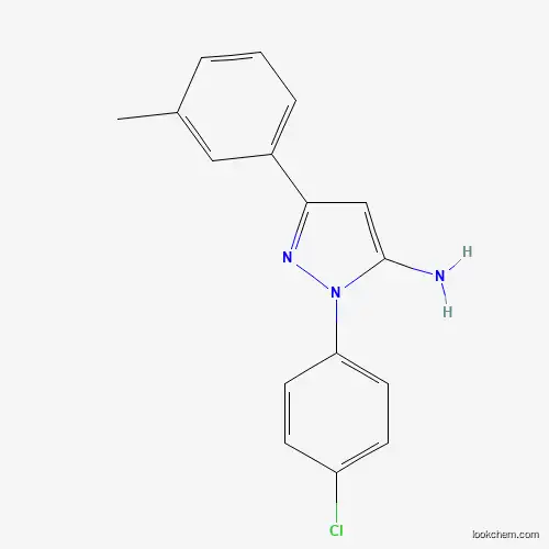 1-(4-CHLOROPHENYL)-3-M-TOLYL-1H-PYRAZOL-5-AMINE