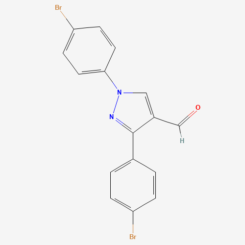 1,3-BIS(4-BROMOPHENYL)-1H-PYRAZOLE-4-CARBALDEHYDE