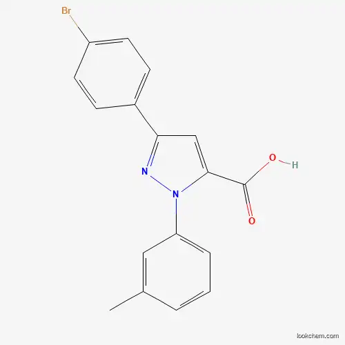 3-(4-BROMOPHENYL)-1-M-TOLYL-1H-PYRAZOLE-5-CARBOXYLIC ACID